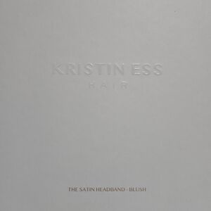 Kristin Ess Satin Headband - Blush Pink